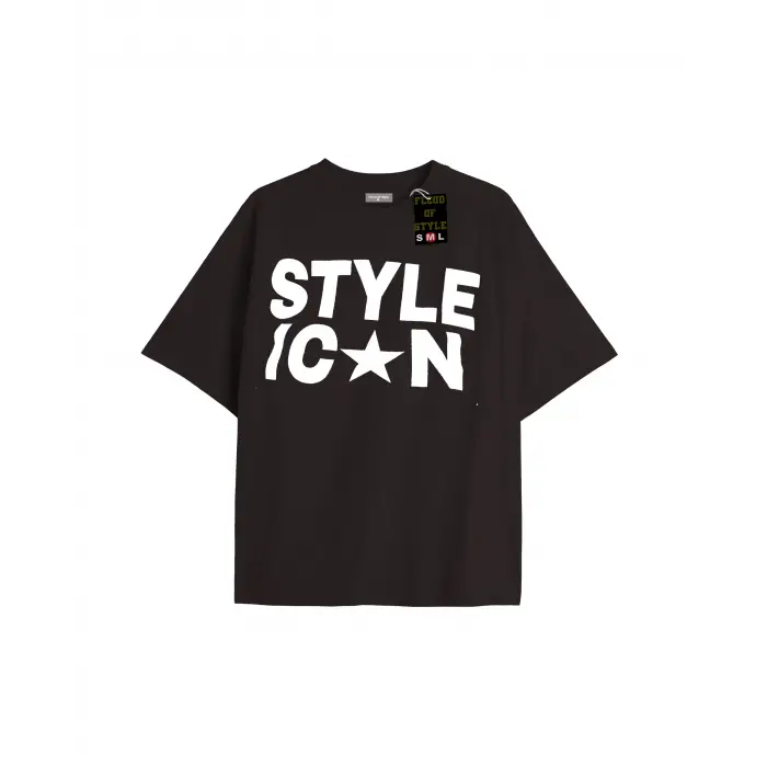 Beyaz Oversize T-shirt style Özel tasarım