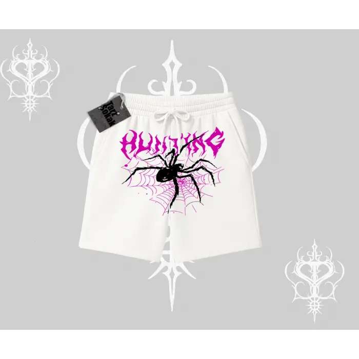 Beyaz Şort Autumn Spider