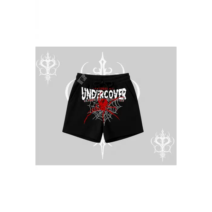 Beyaz Şort Spider Undercover