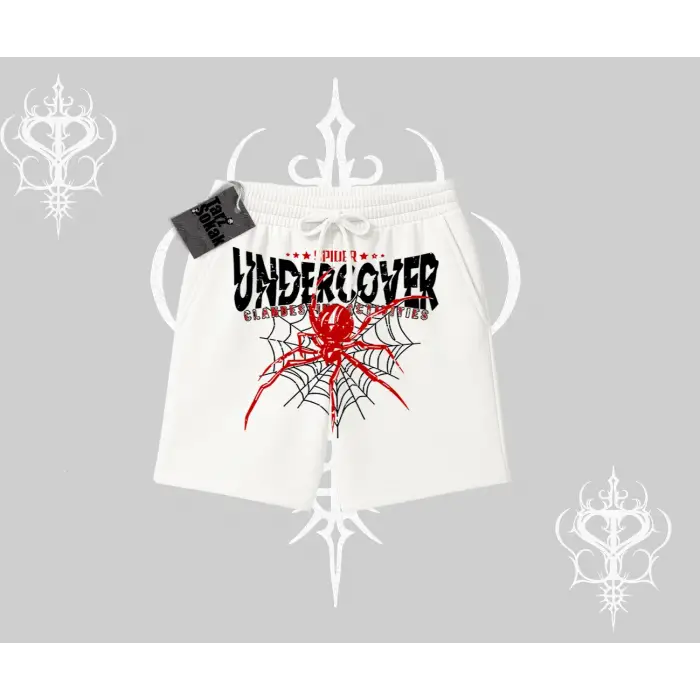 Beyaz Şort Spider Undercover