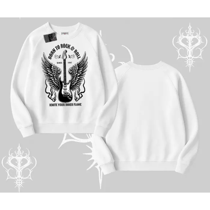 Biskilet Sweatshirt Born to Rock Eternal Flame Legacy