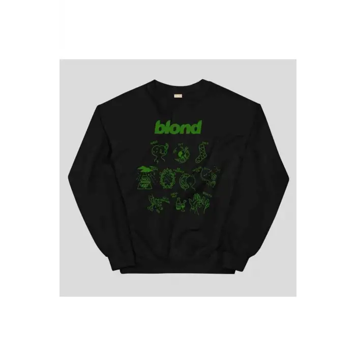 Blond Sweatshirt Siyah