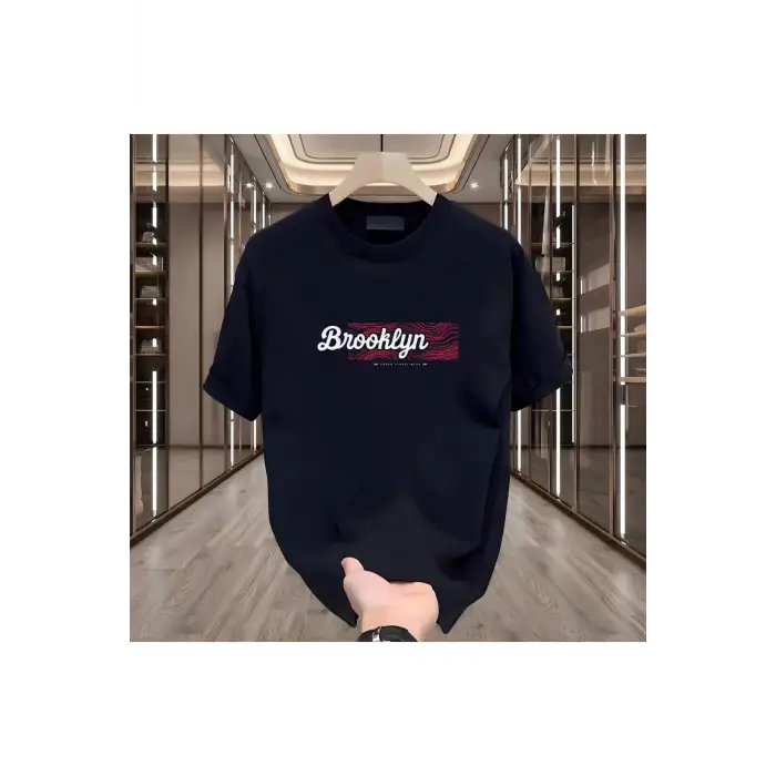Brooklyn Baskılı Siyah