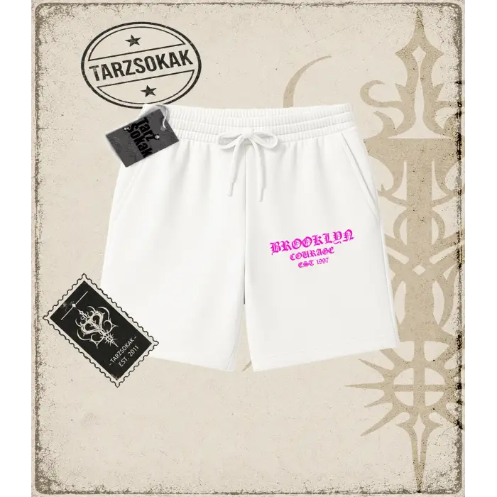 BROOKLYN MOR Unisex Şort