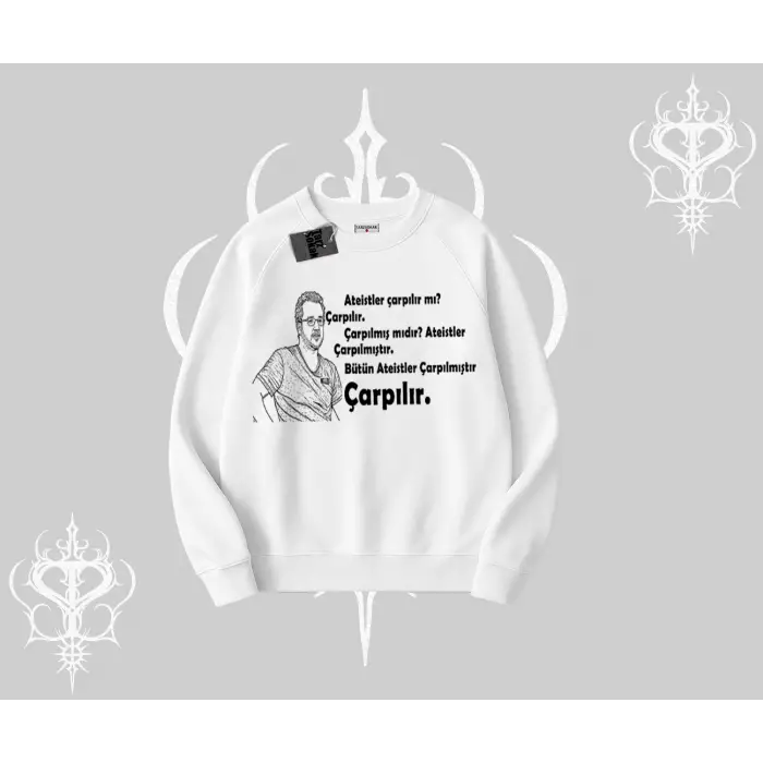 Çarpılır mı? Çarpılmıştır. Biskilet Sweatshirt