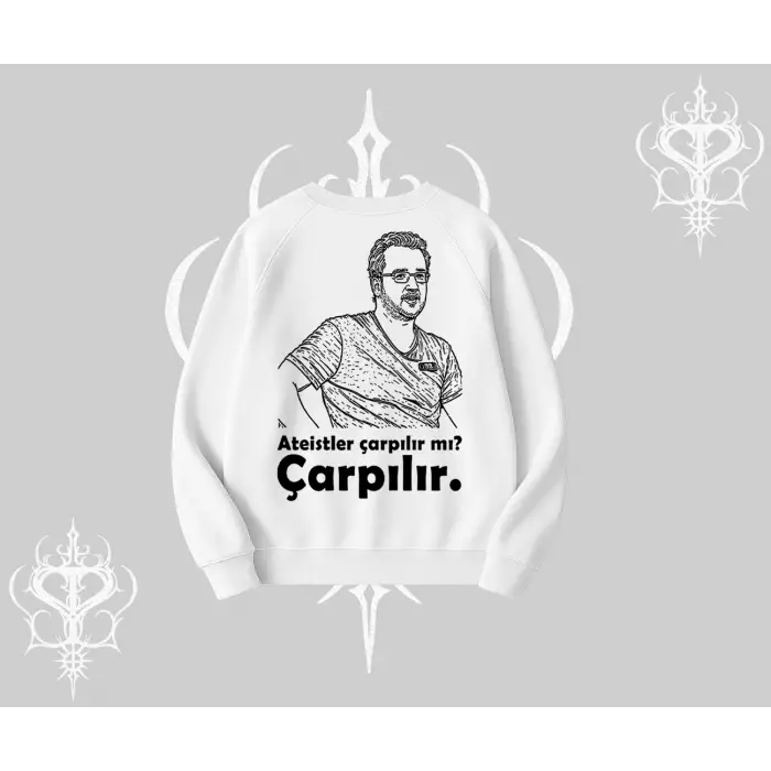 Çarpılır mı? Çarpılmıştır. Biskilet Sweatshirt