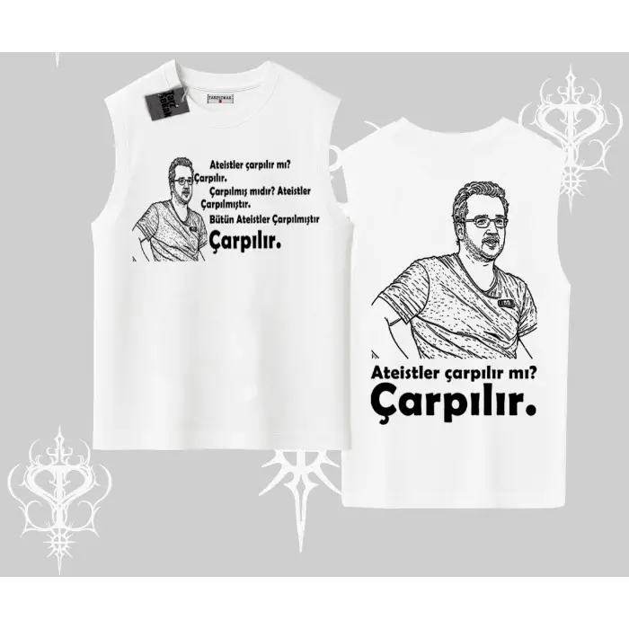 Çarpılır mı? Çarpılmıştır. Kolsuz Tshirt