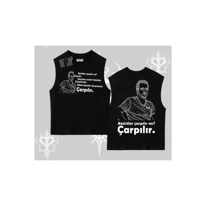 Çarpılır mı? Çarpılmıştır. Kolsuz Tshirt