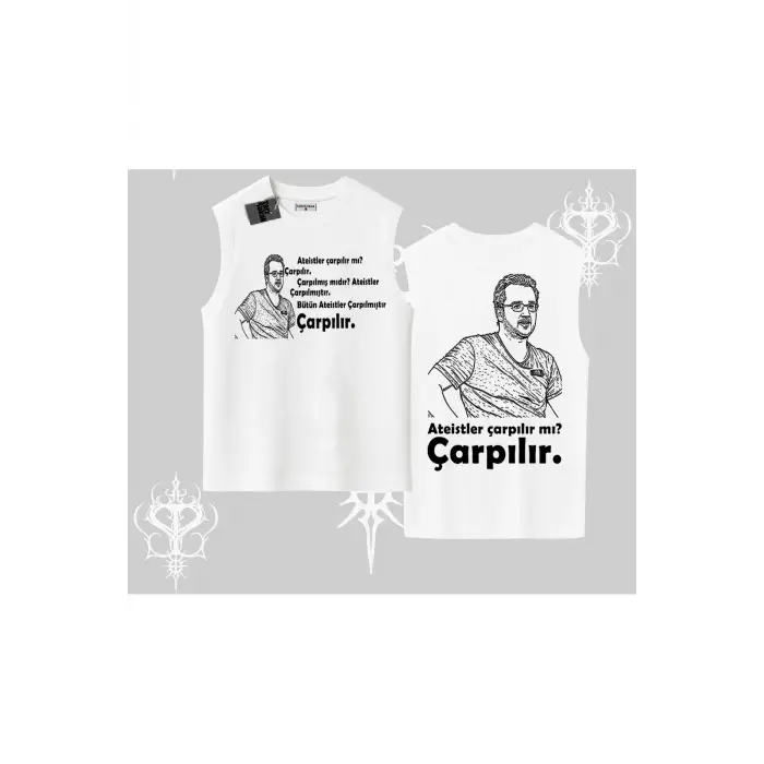 Çarpılır mı? Çarpılmıştır. Kolsuz Tshirt
