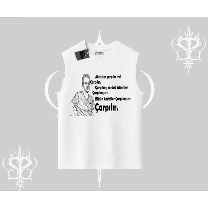 Çarpılır mı? Çarpılmıştır. Kolsuz Tshirt