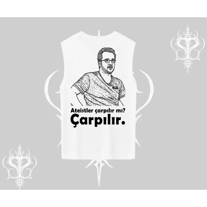 Çarpılır mı? Çarpılmıştır. Kolsuz Tshirt