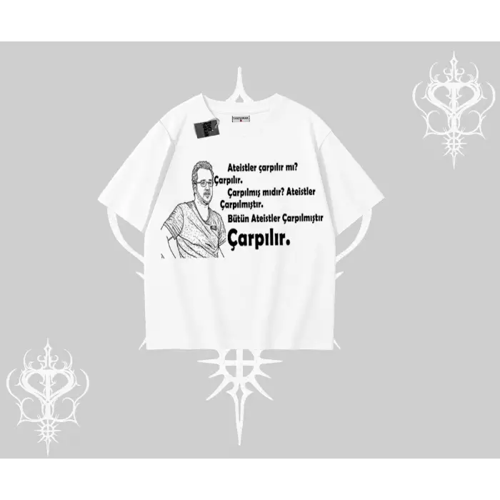 Çarpılır mı? Çarpılmıştır. Oversize Tshirt