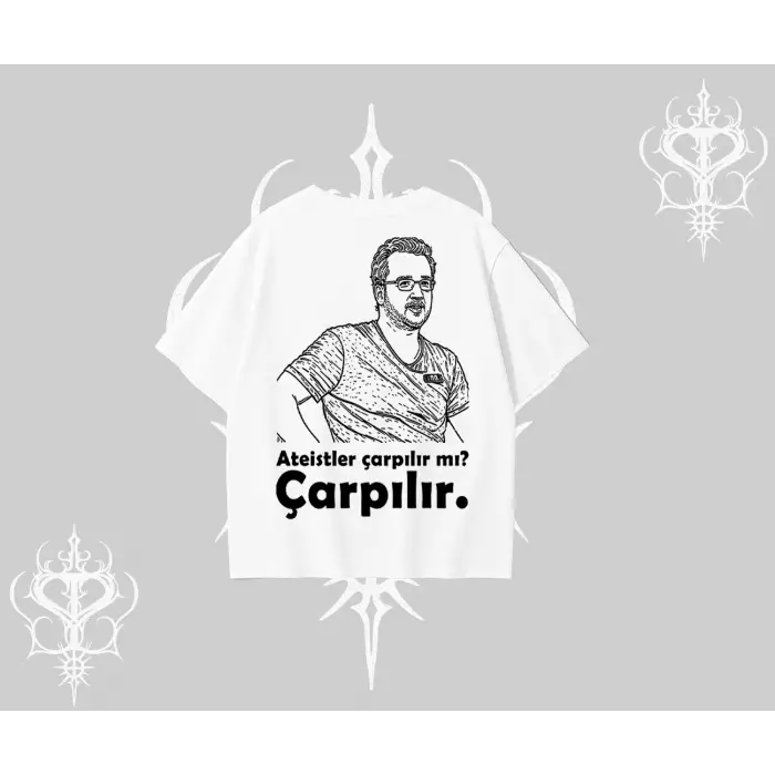 Çarpılır mı? Çarpılmıştır. Oversize Tshirt