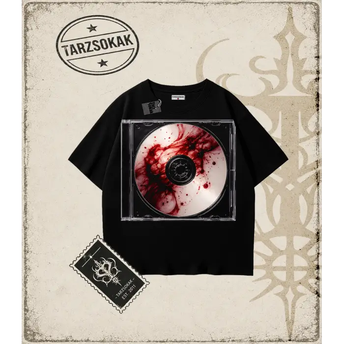 CD Oversize Unisex Tişört