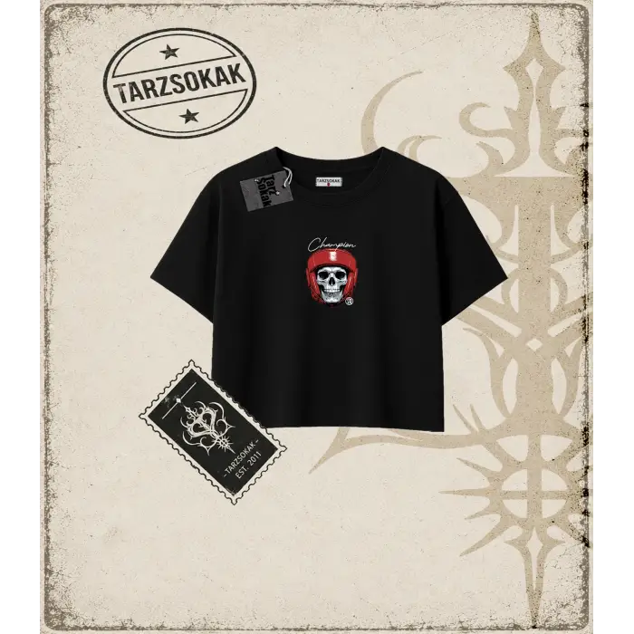 CHAMPION   Kadın Crop Tişört