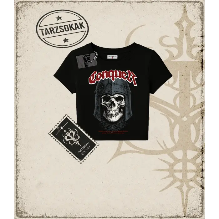 CONQUER Kadın Baby Tee