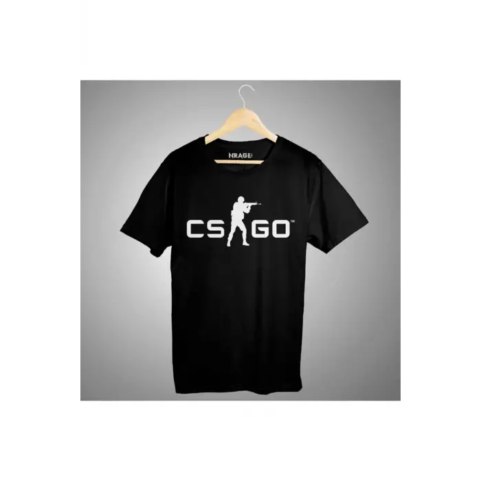 Counter Strike Cs Go Siyah Tişört