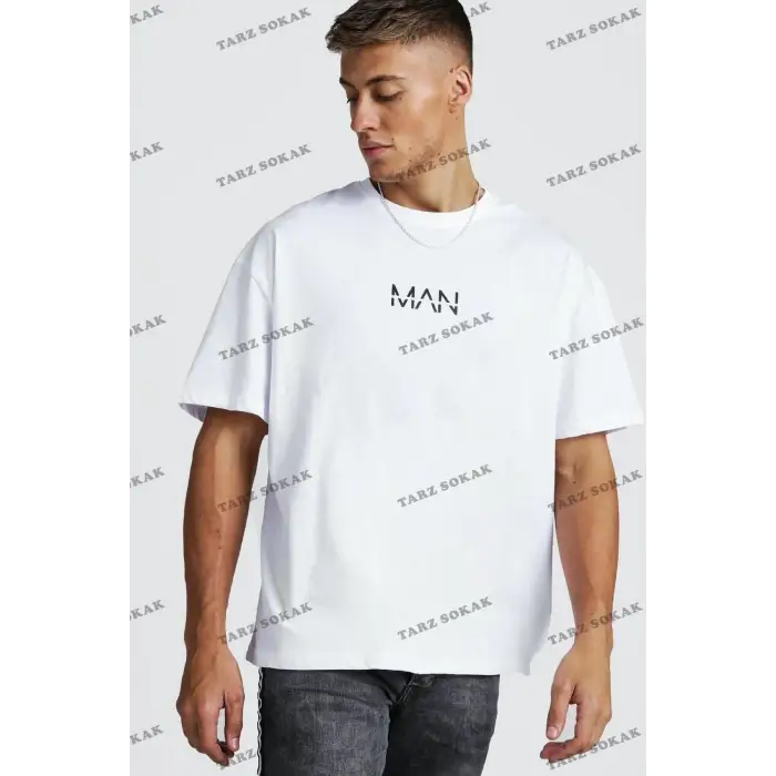 Crash Man African Erkek Siyah Oversize