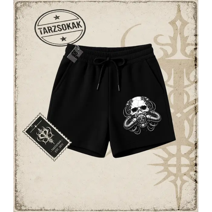 CYBER PUNK SKULL   Unisex Şort