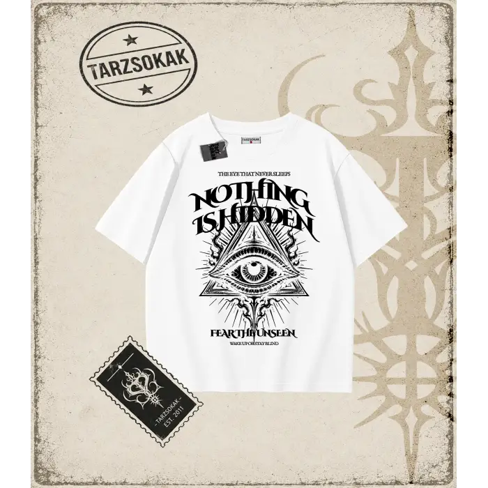 DARK OCCULT FRONT Oversize Unisex Tişört