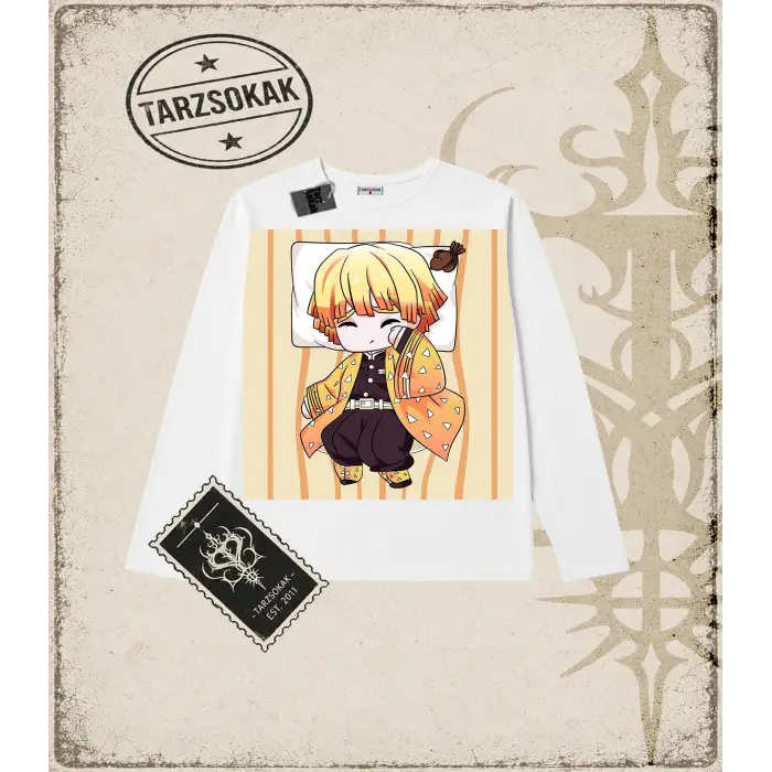 Demon Slayer Anime Baskılı Long Sleeve