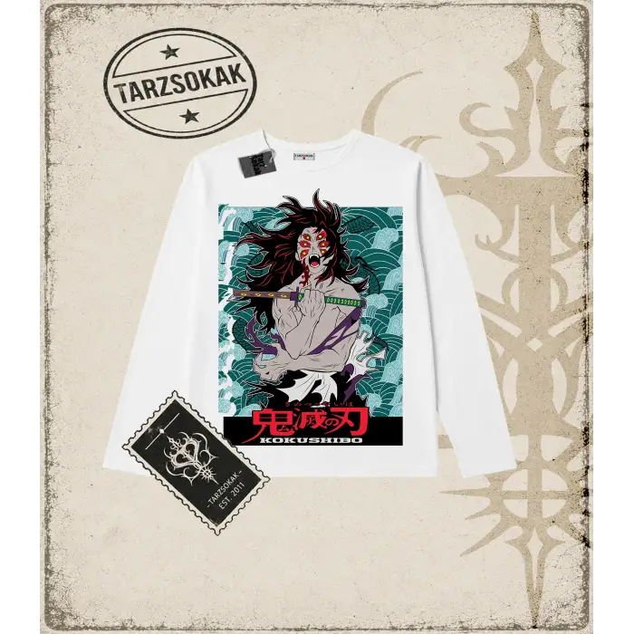 Demon Slayer Anime Baskılı Long Sleeve