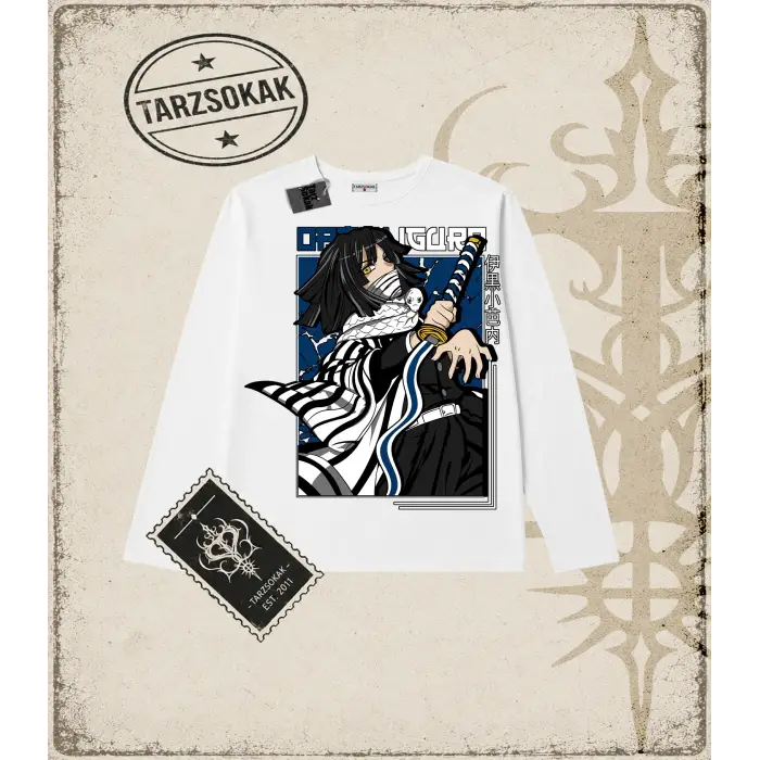 Demon Slayer Anime Baskılı Long Sleeve
