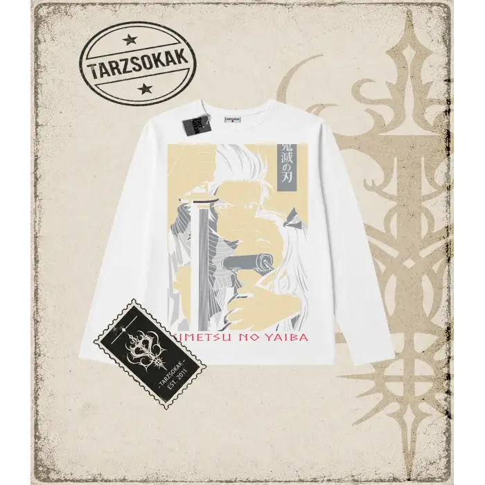 Demon Slayer Anime Baskılı Long Sleeve