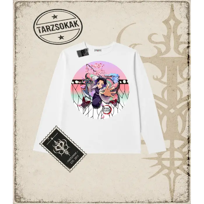 Demon Slayer Anime Baskılı Long Sleeve