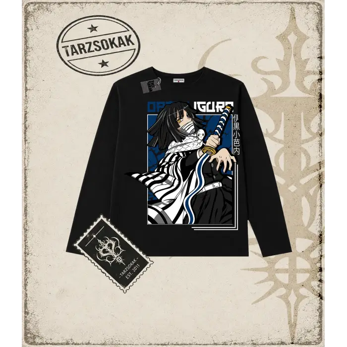 Demon Slayer Anime Baskılı Long Sleeve