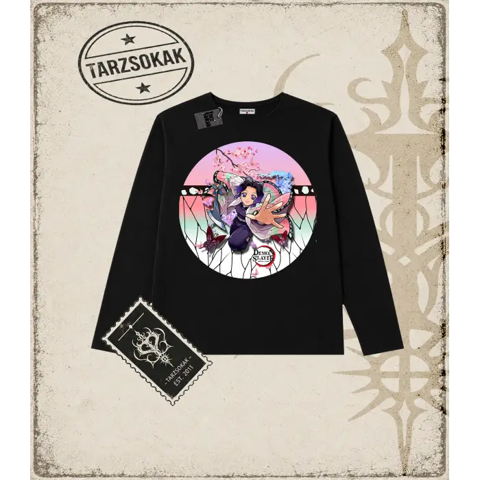 Demon Slayer Anime Baskılı Long Sleeve