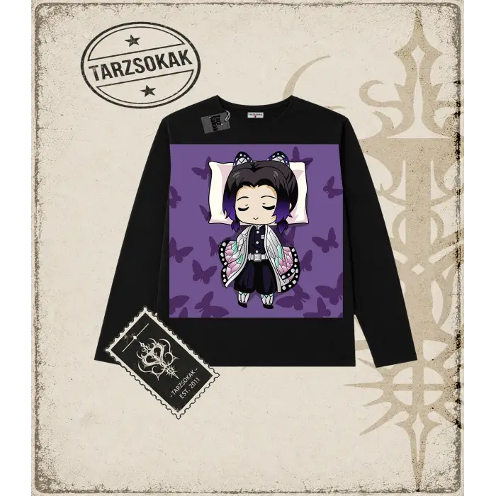 Demon Slayer Anime Baskılı Long Sleeve