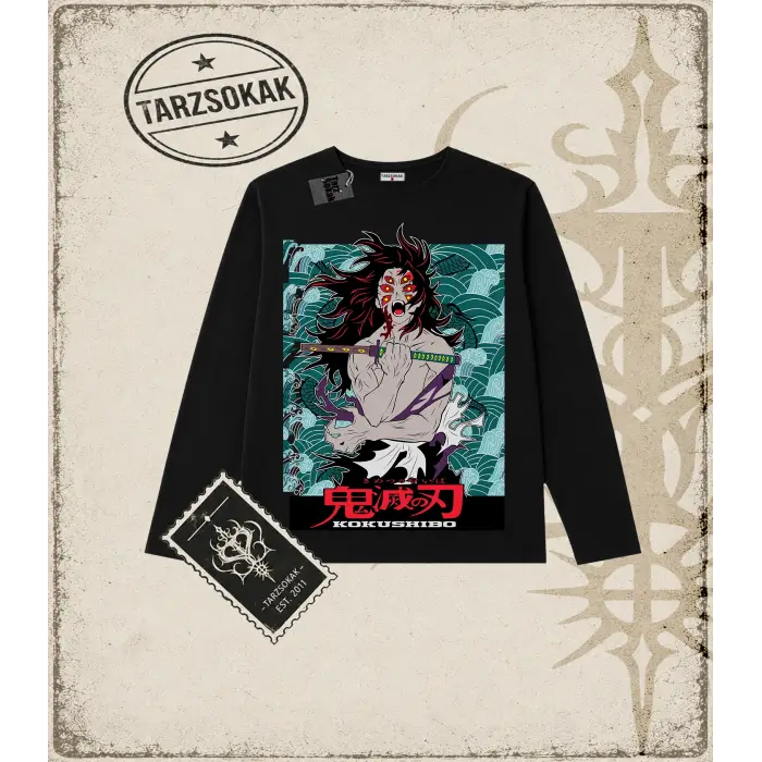 Demon Slayer Anime Baskılı Long Sleeve