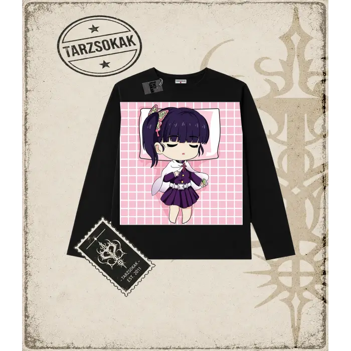 Demon Slayer Anime Baskılı Long Sleeve