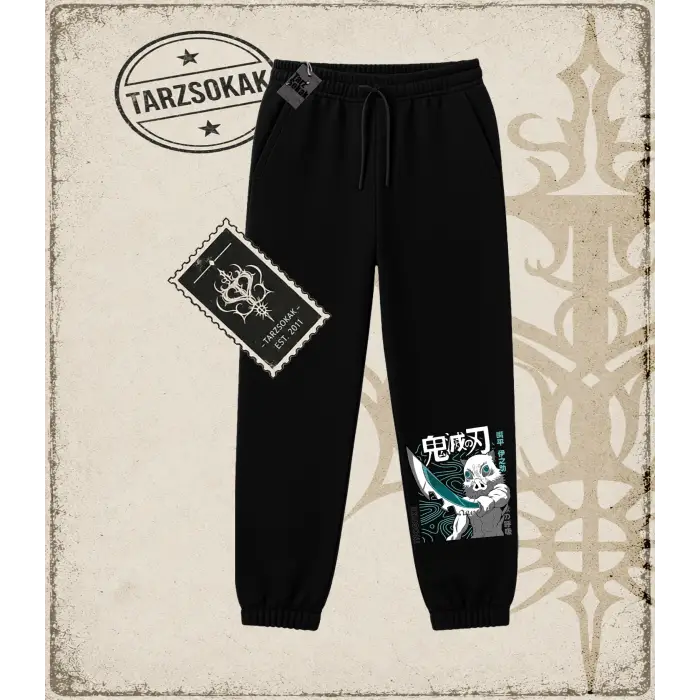 Demon Slayer Anime Baskılı Unisex Jogger Eşofman Altı