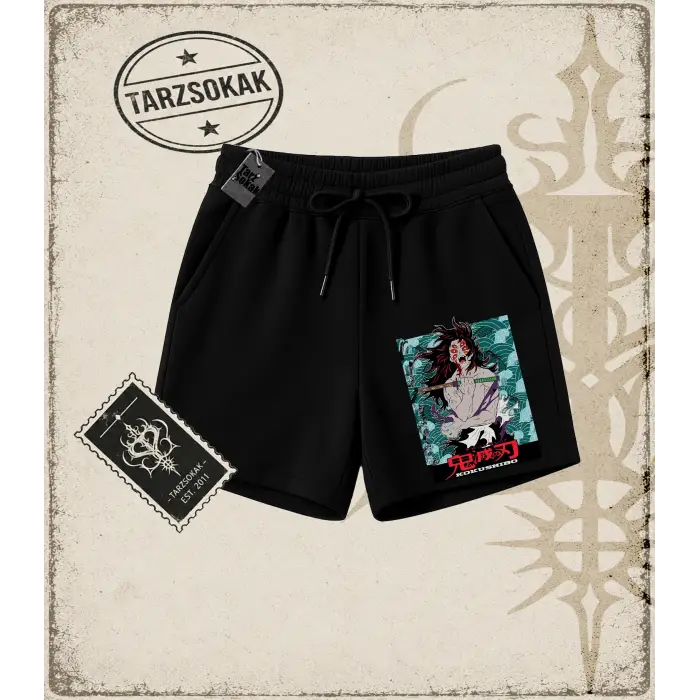Demon Slayer Anime Baskılı Unisex Şort