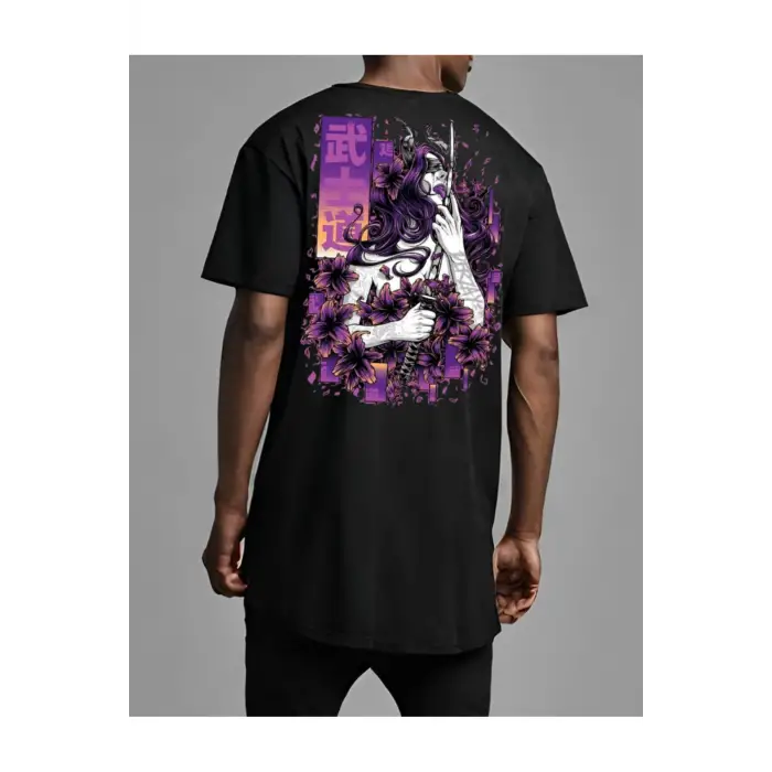 derzay  sırt baskılı oversize t-shırt