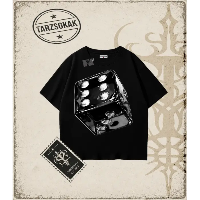 DICE Oversize Unisex Tişört