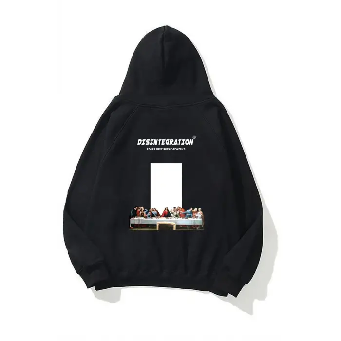 Disintegration Unisex Siyah Sweatshirt