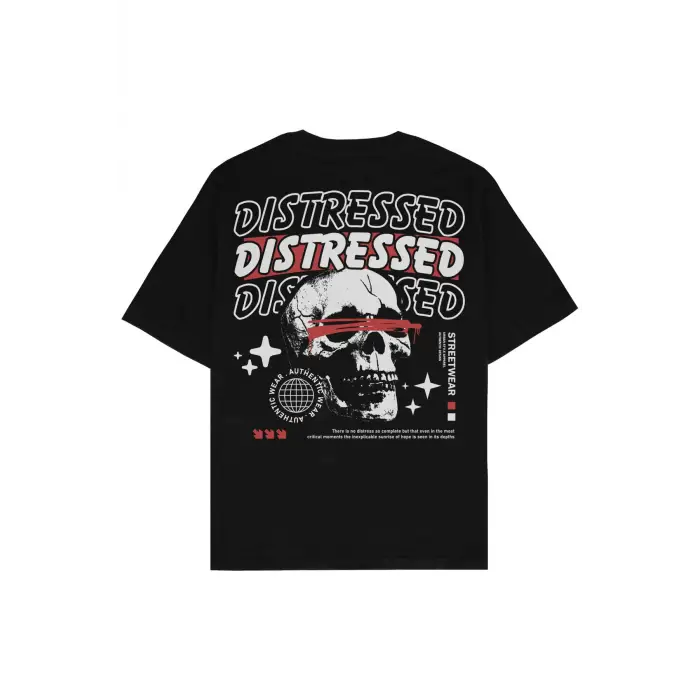 Distressed Oversize Unisex T-shirt