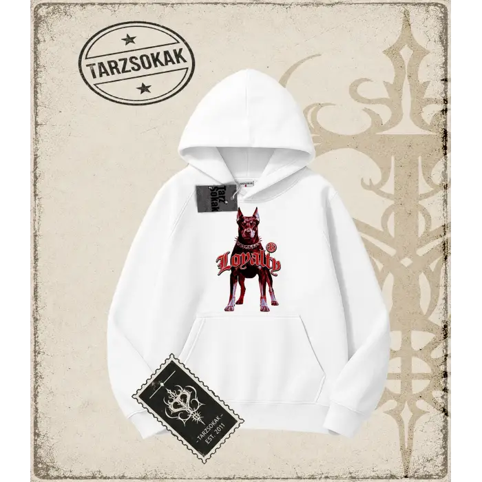 DOBERMAN Oversize Unisex Kapşonlu Sweatshirt