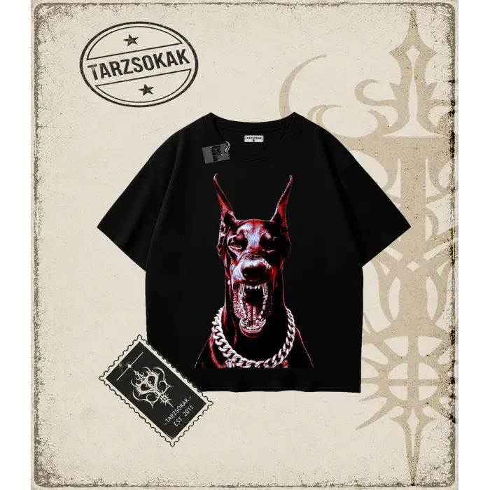 DOBERMAN SOLID Oversize Unisex Tişört