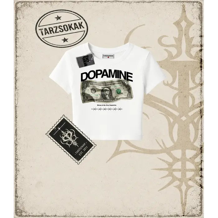 DOPAMINE Kadın Baby Tee