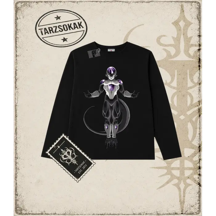 Dragon Ball Anime Baskılı Long Sleeve