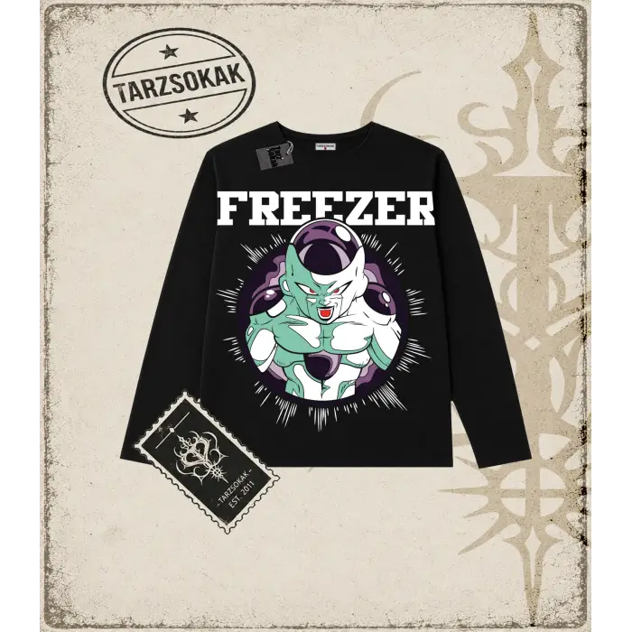 Dragon Ball Anime Baskılı Long Sleeve
