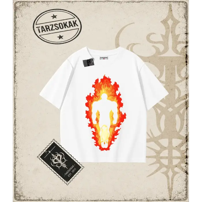 Dragon Ball Anime Baskılı Oversize Unisex Tişört