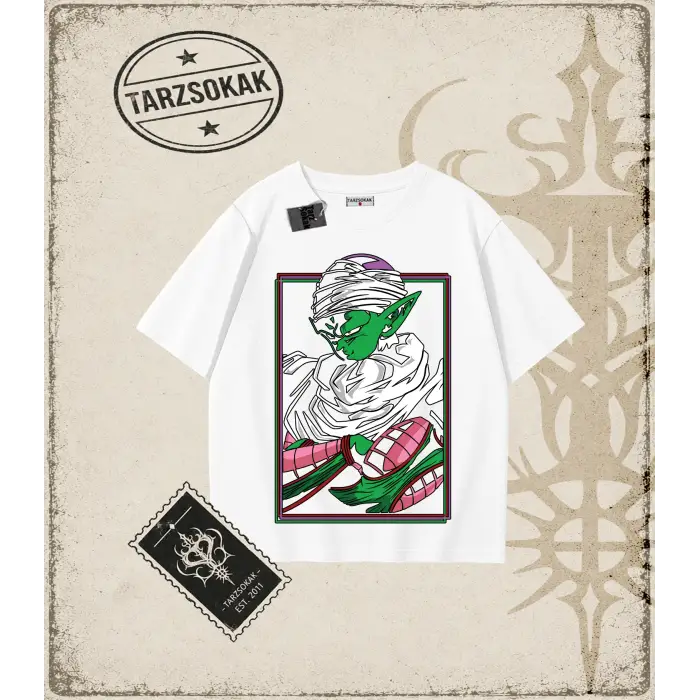 Dragon Ball Anime Baskılı Oversize Unisex Tişört