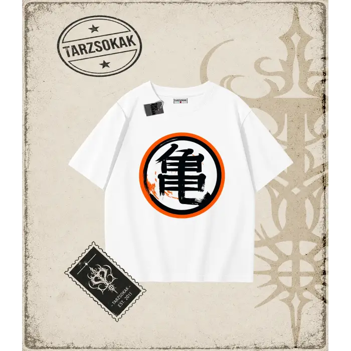 Dragon Ball Anime Baskılı Oversize Unisex Tişört