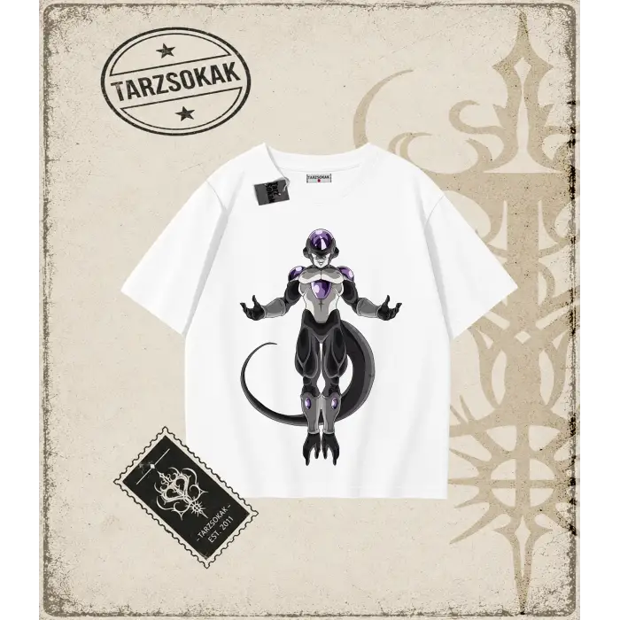 Dragon Ball Anime Baskılı Oversize Unisex Tişört
