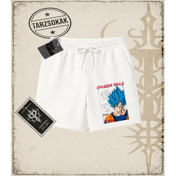 Dragon Ball Anime Baskılı Unisex Şort